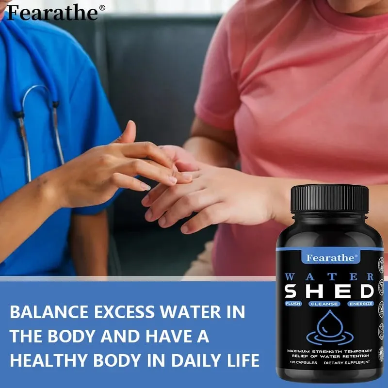 Water Retention-Liver Detox Kidney Cleanse Weight Swelling Legs & Feet Edema Bloating Relief Dandelion Vitamin B6 Green Tea