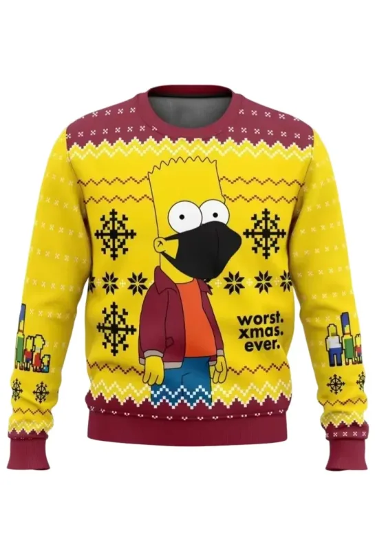 outono e inverno de volta ao futuro suéteres feios de Natal, camisas de anime de desenho animado para homens e mulheres, roupas