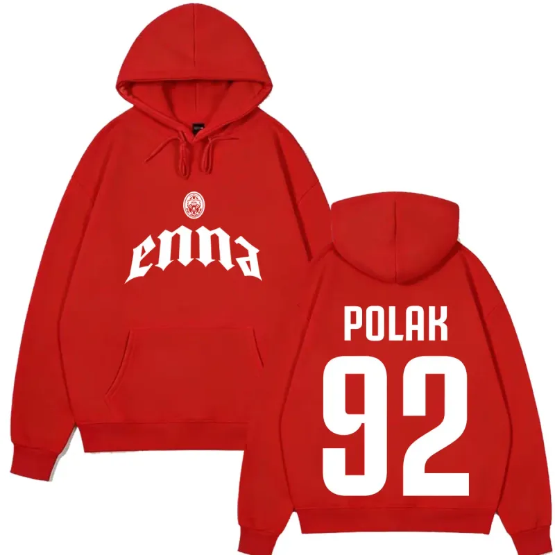 Rapper PLK Enna 2026 Tour Merch Hoodies Men Women Fashion Pullover Long Sleeves Loose Casual Hip Hop High Quality Sweatshirts