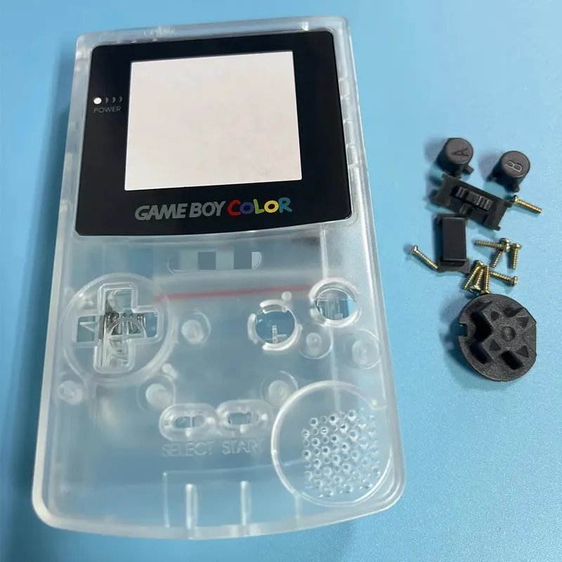 New Gameboy Color Shell Gbc Shells Limited Edition Replacement Shells Game Periphery Accessories Boy Birthday Gifts Luminous