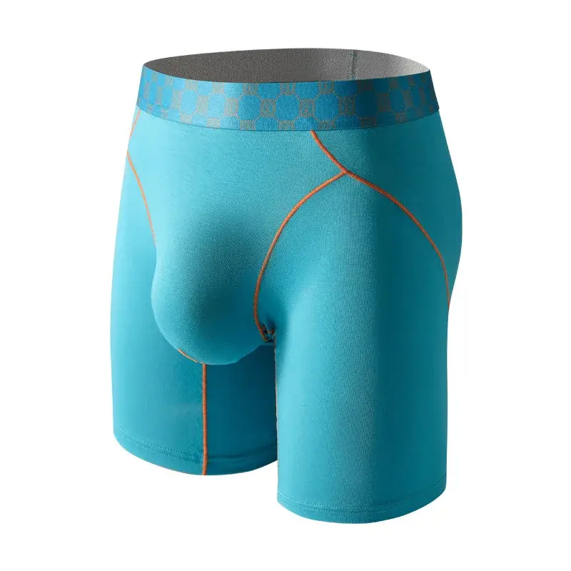 Mens Boxers Bamboo Fiber Underwear Man Panties Homme Ropa Breathable U Convex Pouch Long Underpants Plus Size Boxer Shorts M-XXL