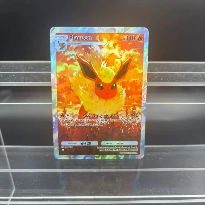 DIY POCKET Collection Cards Umbreon Espeon Jolteon ex Self Made Single Card Classic Game Anime Card Gift Toy