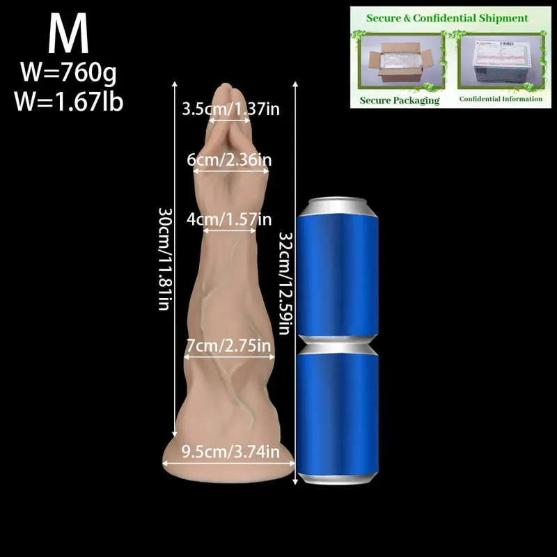Huge Foot Fist Anal Plug Dildo BDSM Anal Plug Butt Plug Dilator Expander Huge Butt Anal Training Adult Sex Toy For Women Men 1