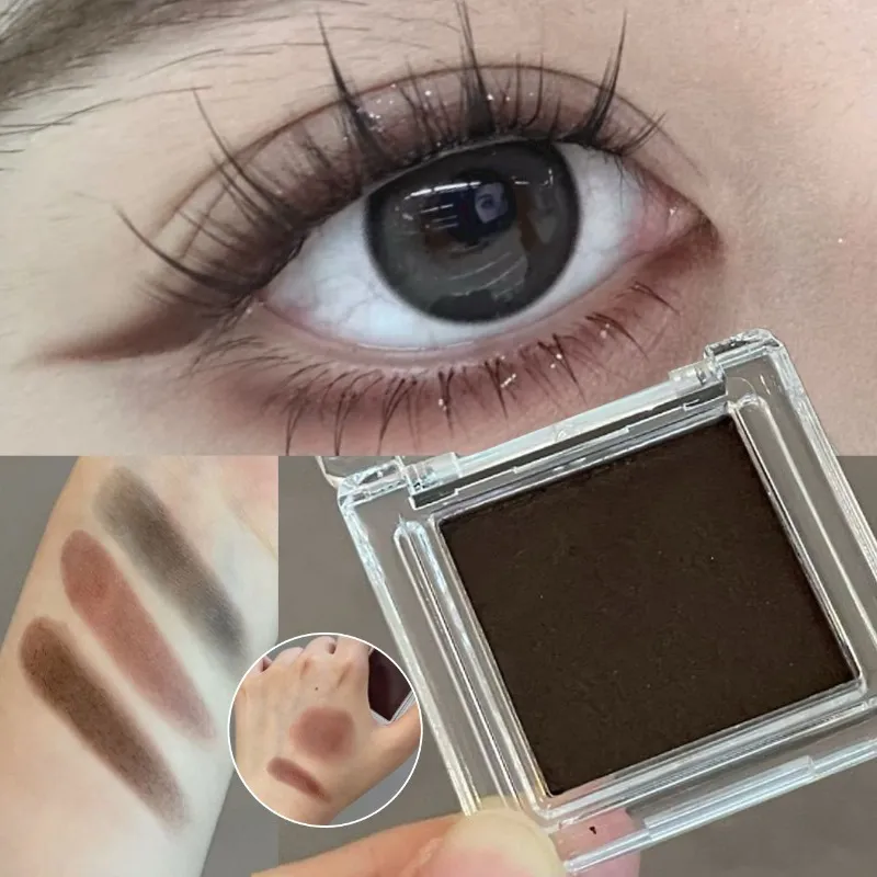 2 in 1 Potato Mud Eyeshadow Eyeliner Creamy Smoky Long Lasting Eye Makeup Palette Deep Eye Shadow Eyeliner Under Eyes Cosmetics
