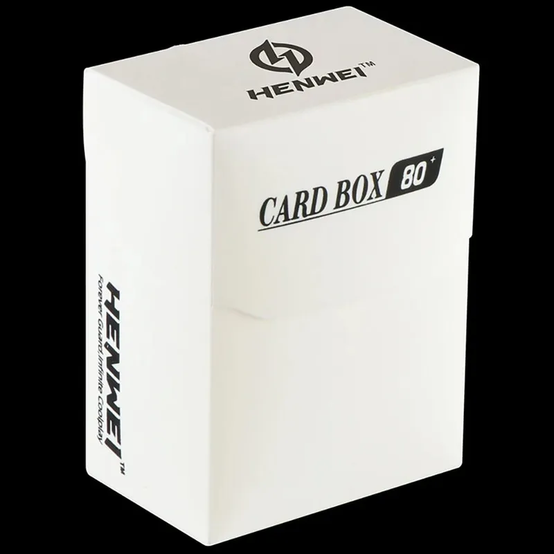 80+Card Deck Box PP Material Portable Many Color TCG Cards Case for MTG/YGO/TCG Gathering PP Storage
