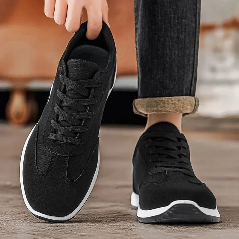 Men's Shoes Spring and Autumn Trendy Shoes New Cross-Border Models White Black Red Sports Shoes Soft-Soled Breathable Men's Low-Top Versatile Casual Shoes