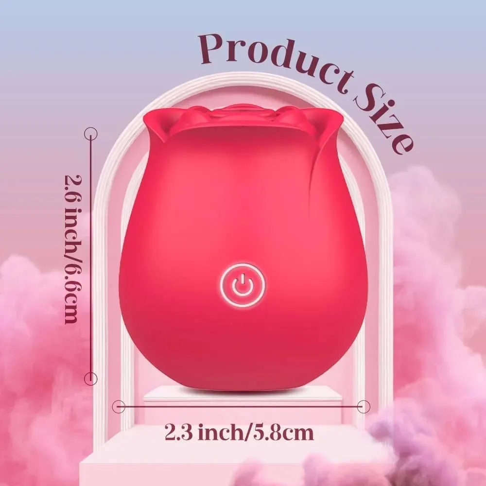 2IN1 Sucking Vibrator 9 Vibrating Sucking Sex Toy Anal Dildo G spot Clitoral Nipple Stimulator Female Couple Rose Sex Toys Games