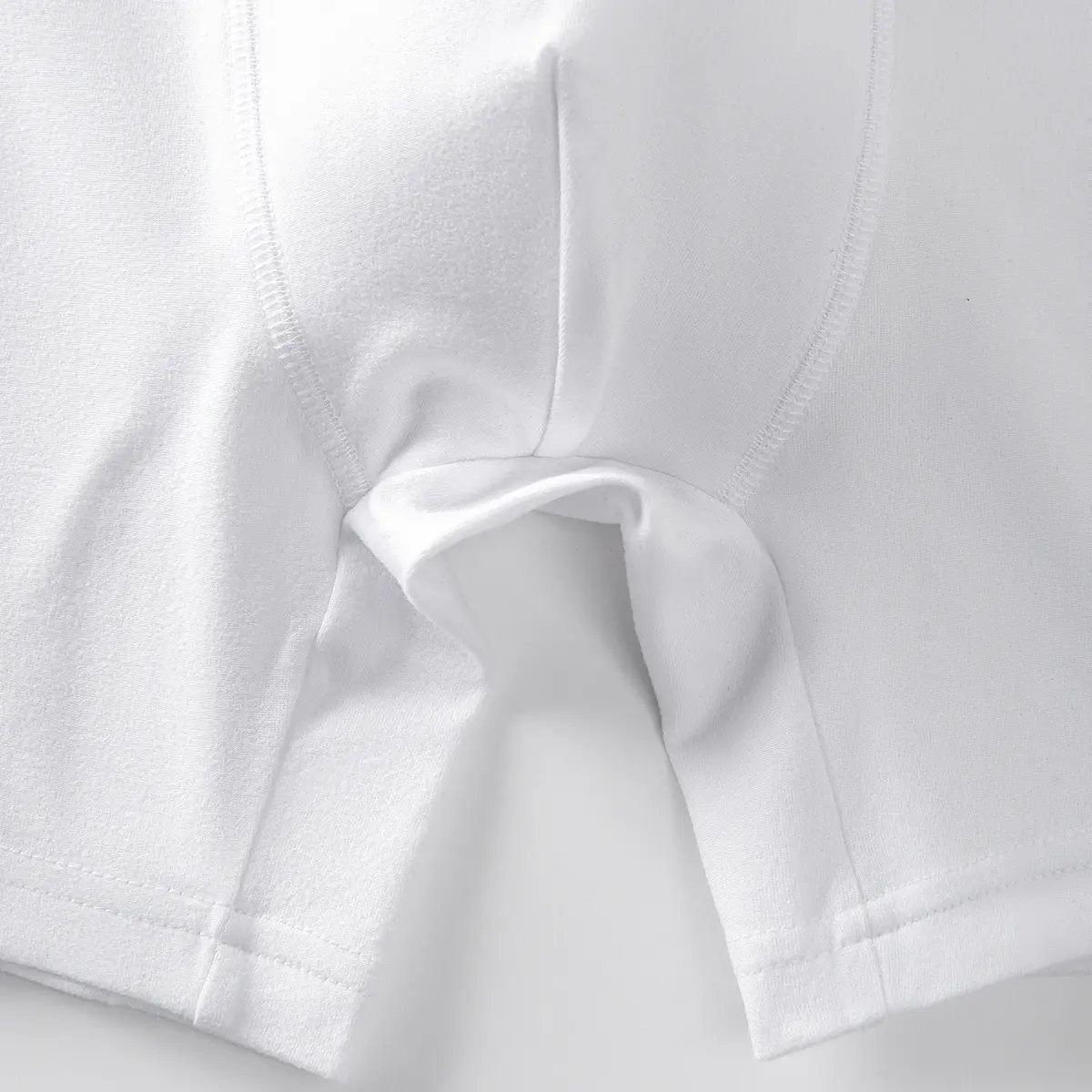 5pcs Pack Mid-Long White Boxer Shorts Men Underwear Male Underpants for Men Sexy Homme Boxershorts Box Panties Slips Set Lot