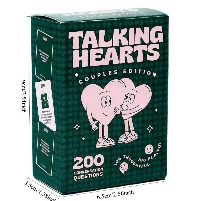 Talking Hearts Couples Edition Couples Edition Talking with Heart Card Interactive Dialogue Problem