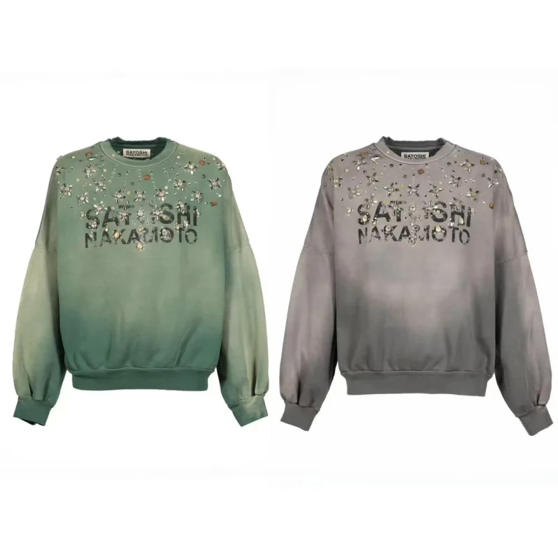 26SS CRYSTAL CASTLE CREWNECK Sweatshirts Men Women High Quality Hooded