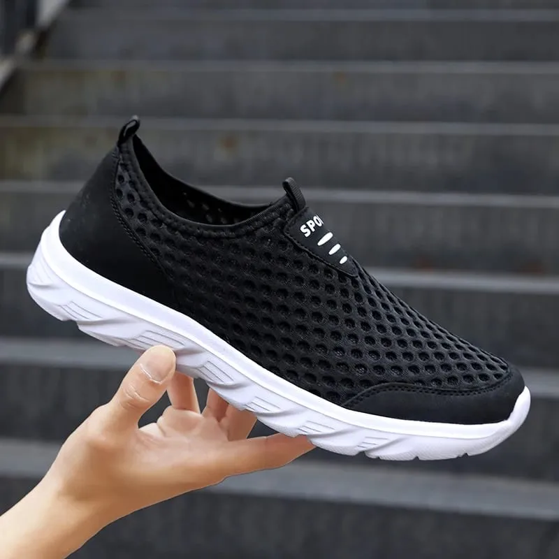 New 2026 Men Running Shoes Breathable Outdoor Sports Shoes Lightweight Sneakers for Man Comfortable Athletic Training Footwear
