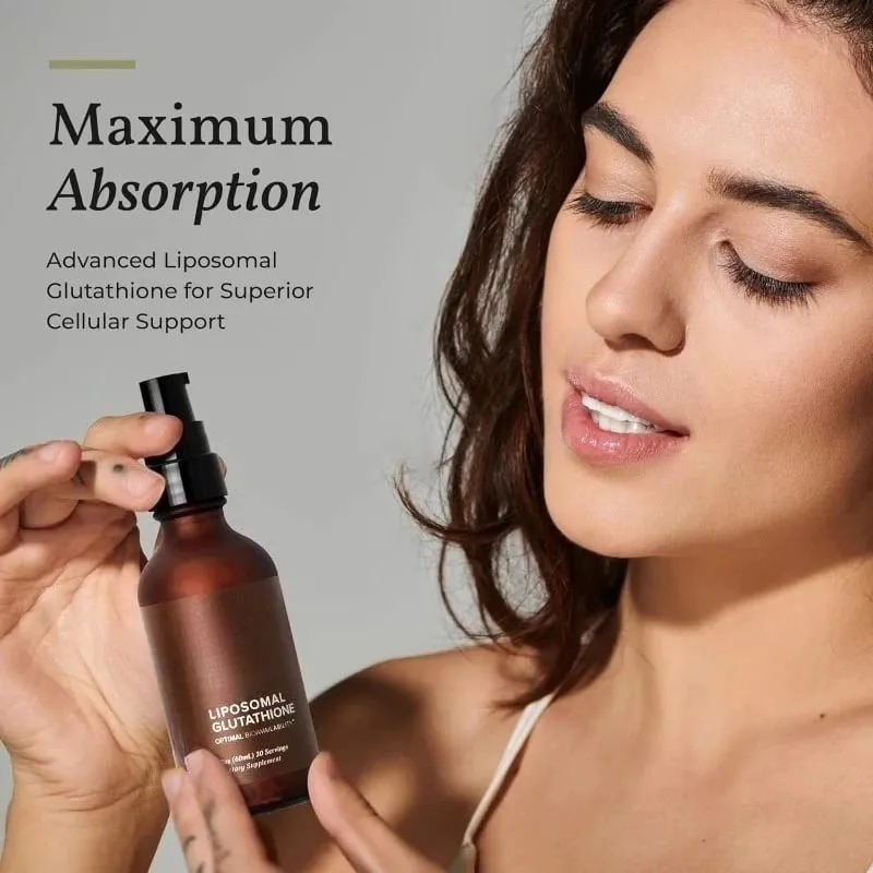 Liposomales Glutathion unterstützt die Immunität der Haut, Haare und ein gesundes Altern. Maximale Absorption von Glutathion-Ergänzungsmitteln, 30-Tage-Versorgung