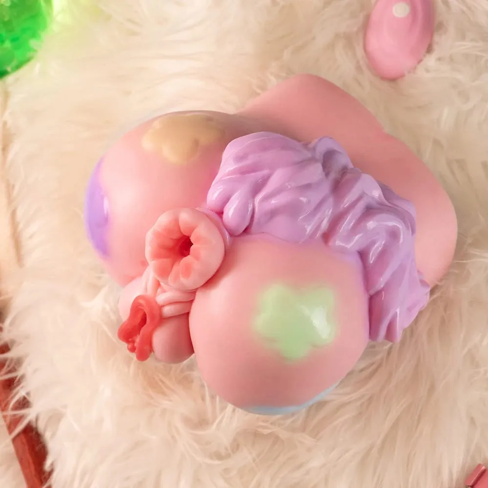 Pink Realistic Male Masturbator Silicone Onahole Sex Toys Lifelike Pocket Pussy Vagina Textured Adult Toys Stroker