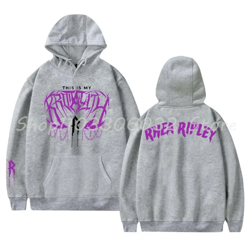 Rhea Ripley Merch Hoodies Women Men Casual Long Sleeve Sweatshirt Clothes