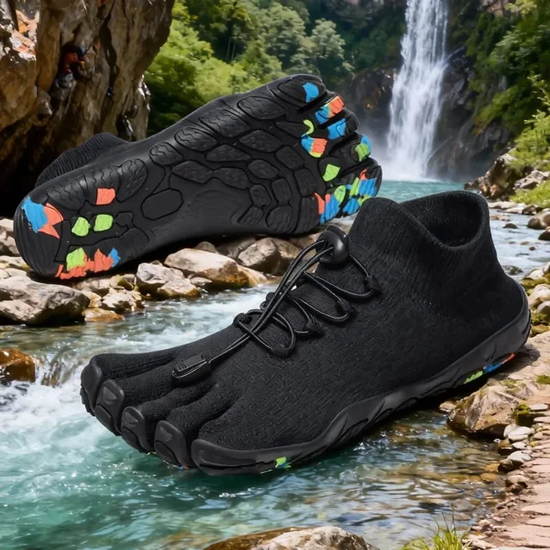 2026 New Men FiveFingers Casual Sneakers Unisex Split Toe Shoe Men Outdoor Off-road Shoes Couple Five Toe Running Shoes