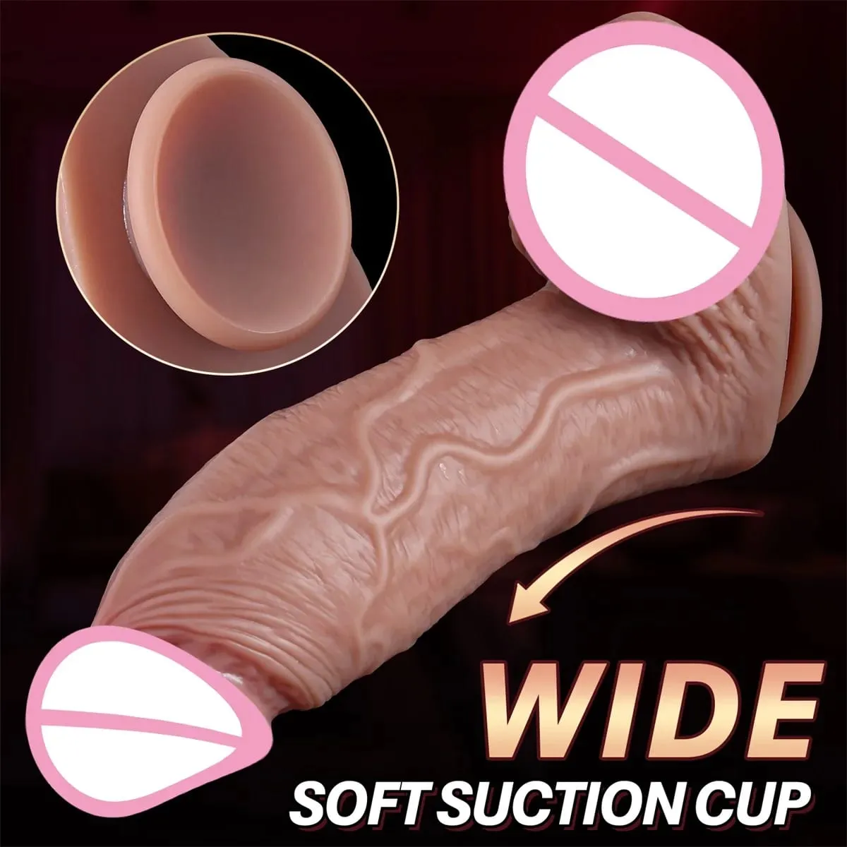 Super Makapal Makatotohanang Balat Dildos para sa Anal Napakalaking Sex Toys Silicone Woman Vagina Adult Masturbator Cock Bakla Malaking Dick Butt plug 18+