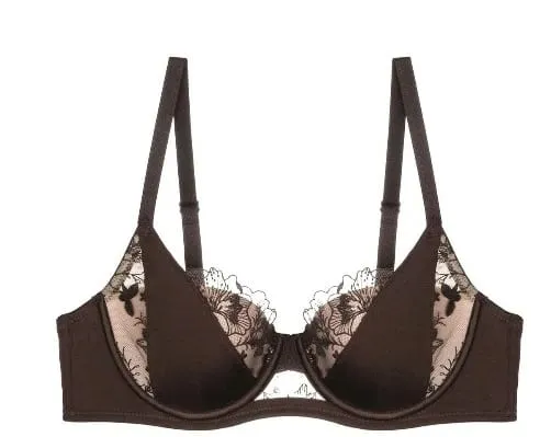 Nouveau Ensemble Dentelle Push Up Grand Bust Minimiseur & Lift Soutien Latéral Anti-Graisse Anti-Affaissement Mince FR 34-40