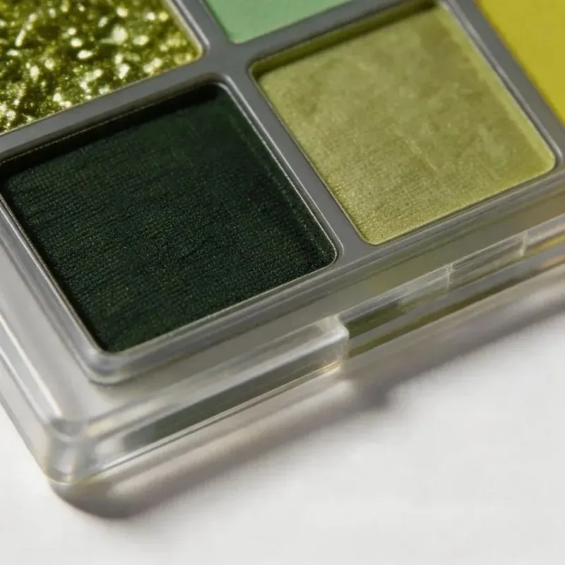 9 Colors Eyeshadow Palette Matte Mint Green Waterproof Lasting Pearlescent Shimmer Forest Eyeshadow Powder Eyes Makeup Cosmetics