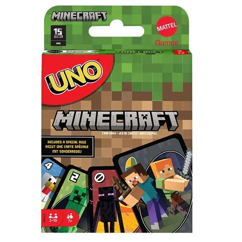 UNO Flip Card Games Super Mario Minecraft Hot Wheels Lord Of The Rings No Mercy Family Party Board Games For Kids Adults