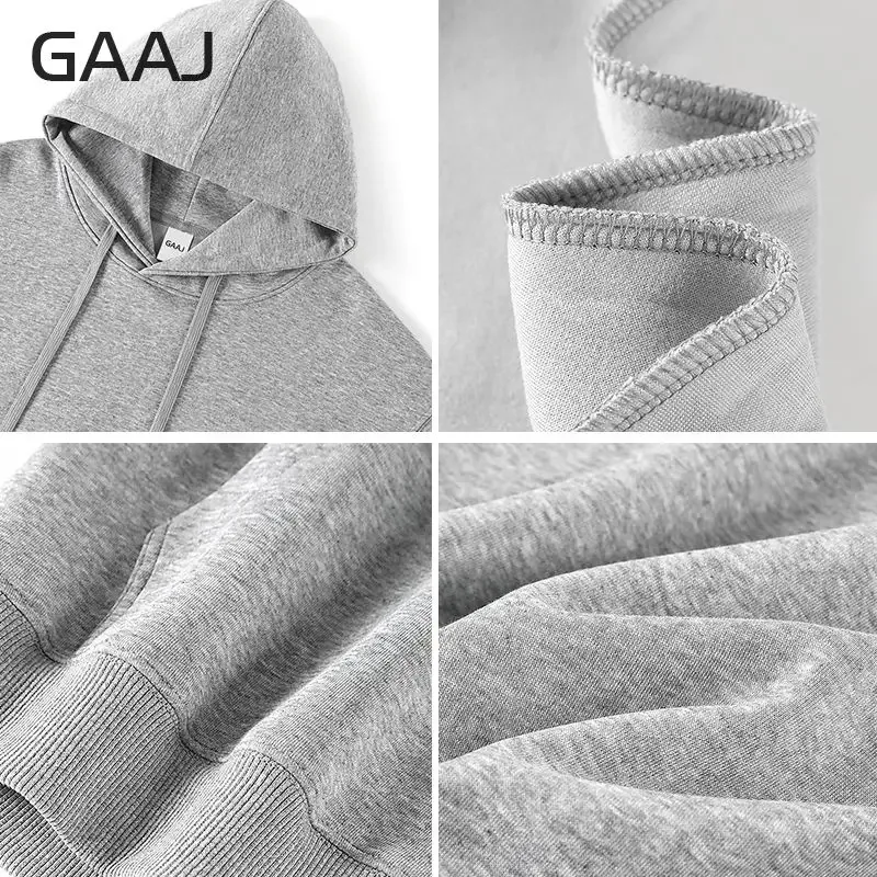 High Quality Custom Hoodie Cotton Sweatshirt Print Embroidery Brand Logo Text Photo Design Men Women Famliy Team Clothing 300g