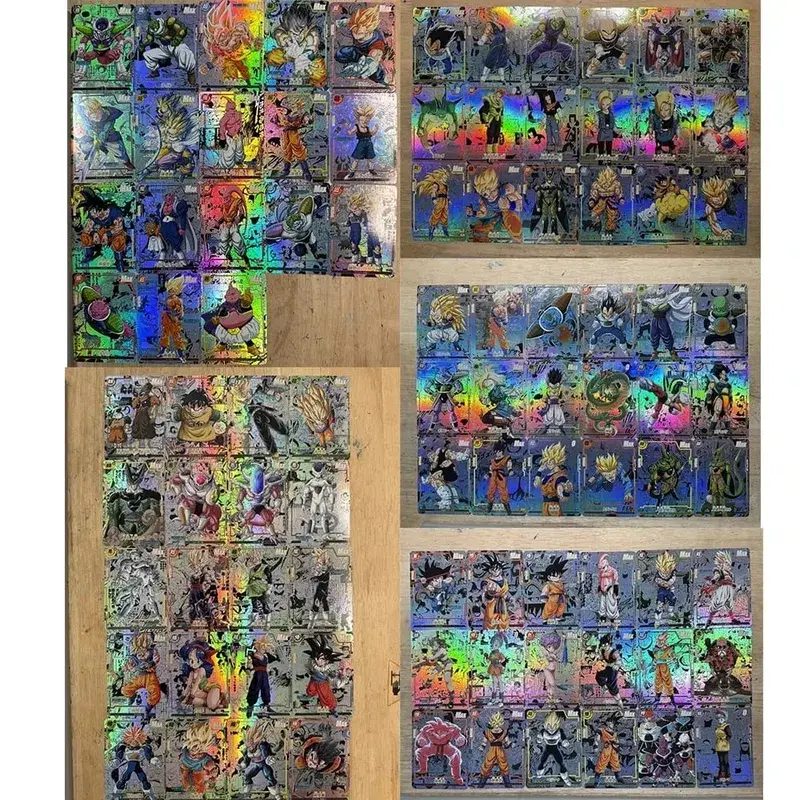 Anime characters Dragon Ball Super Bulma Cell DIY Homemade Bronzing texture Game toys Collection card Christmas birthday gift