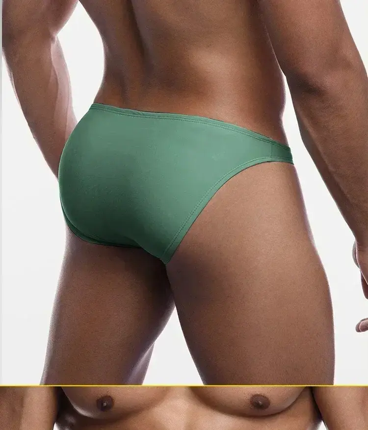 Summer Men's Underwear Modal Sexy Briefs Male Solid Panties Cueca Tanga Comfortable Underpants Breathable Quick Dry Soft Briefs