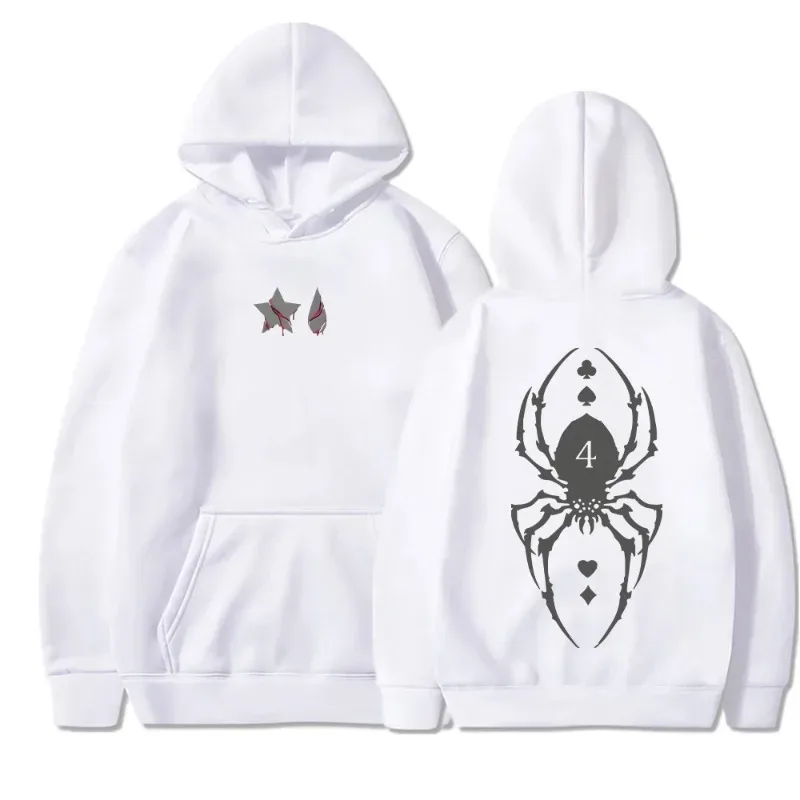Japan Anime Hunter X Hunter Hoodies Unisex Japanese Harajuku Fashion Casual Hooded Sweatshirts Y2k Cartoon Graphic Sweatshirts