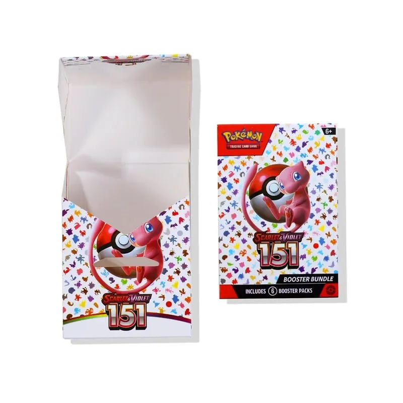 Scarlet Violet 151 Pokemon PTCG English Mega Phantasmal Flames Booster Bundle Version ME02 Trainer Box Collected Trading Cards