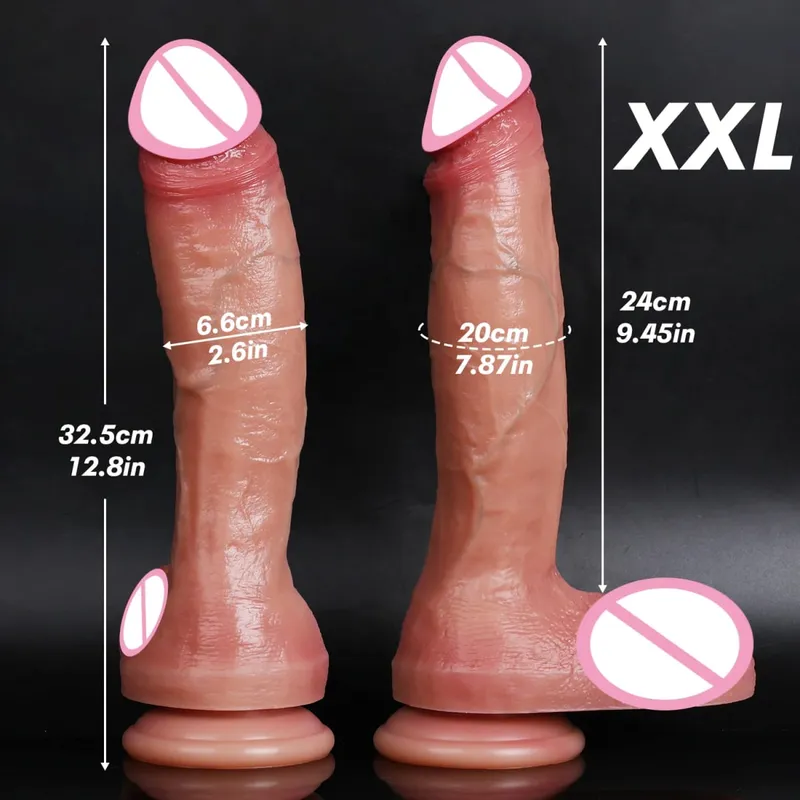 Dildo Realistic Huge Silicone Penis Black Big Cock For Women Sex Toys with Suction Cup Long Dick Butt Plug Dildos Adult Products