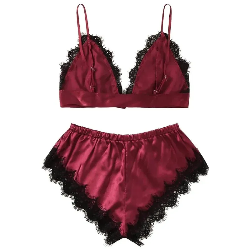 Sexy Babydoll for Underwear Suits Lingerie Underwear Sleepwear Pajamas Women's Lingerie Нижнее Бельё Женское