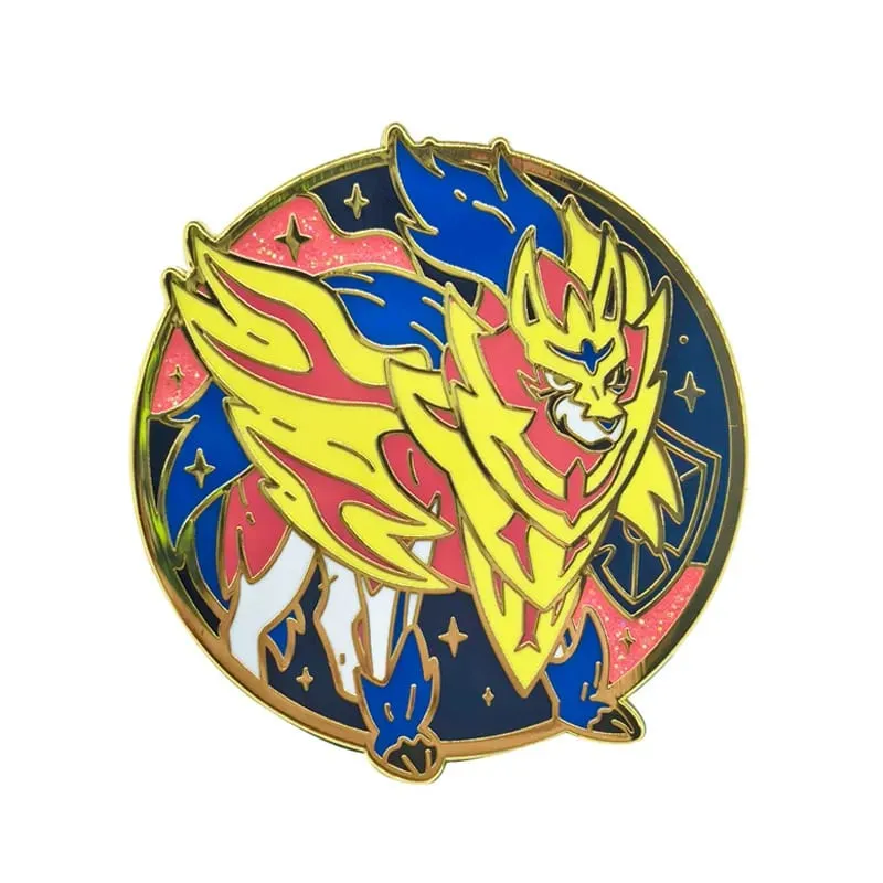 Anime Game Pokemon Hard Enamel Pins Cute Cartoon Gengar Brooches on Clothes Lapel Badges Metal Jewelry Accessories
