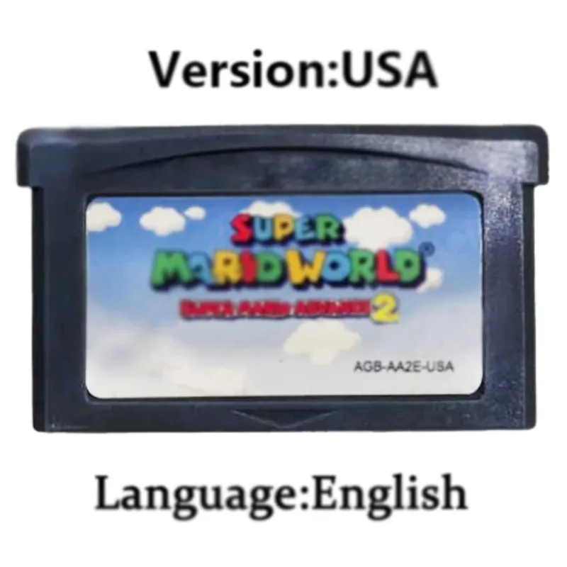 Wari0 32 Bit GBA Game Cartridge Kart Game Card Series EUR USA Version Video Game Card For GBA Portable Game Console