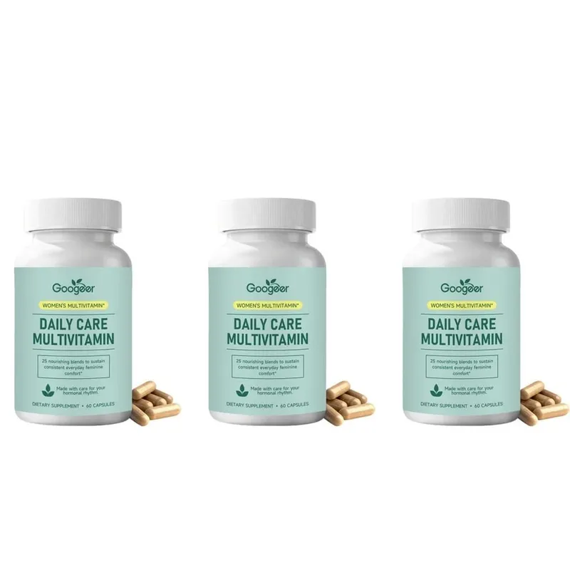 Women's Multivitamin Capsules with Inositol Minerals & Herbal Blend for Daily Nutrition Support and Energy Vitality 60 Count