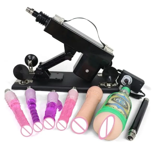 Automatic Masturbation Machine for Women 3XLR Powerful Sex Toy with Big Dildo Adult Pumping Gun for Sexual Pleasure