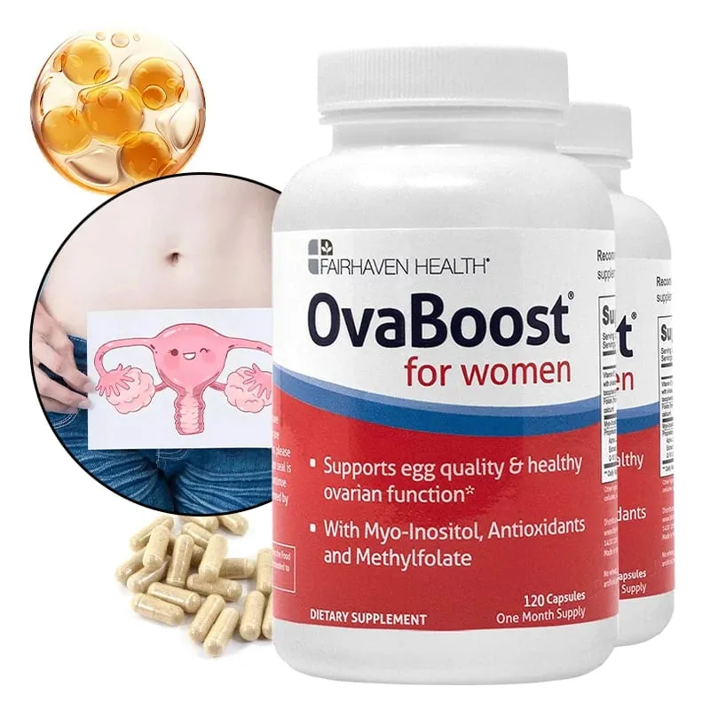Bổ sung dinh dưỡng sinh sản tự nhiên - Chứa Inositol và Axit Folic thúc đẩy rụng trứng và cải thiện chất lượng trứng