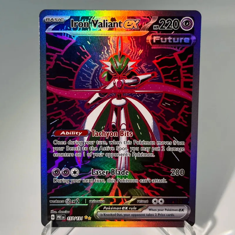 Prismatic Evolutions PKM Cards PTCG5-A GX Rainbow Umbreon Sylveon Leafeon ex Rare Collection Battle Toys Gifts for Hobbies