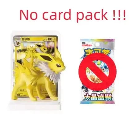 In Stock Original Pokemon Dream Painting Collection 151 Figure Set Vol.3 Booster Pack PTCG Eevee Figurine Sylveon Icons Box Gift