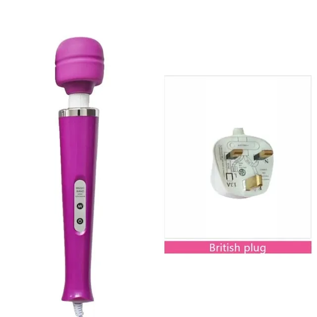 Vibrador AV para mulheres, brinquedos sexuais adultos, varinha mágica poderosa, estimulação do ponto G, massageador, vibradores de clitóris, brinquedos sexuais para mulheres, masturbação
