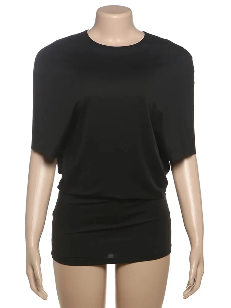 Nibber o-hals sexy backless mini-jurk dames Y2K effen trendstijl halve mouw pittige meisjes straat middernacht mode slanke outfits