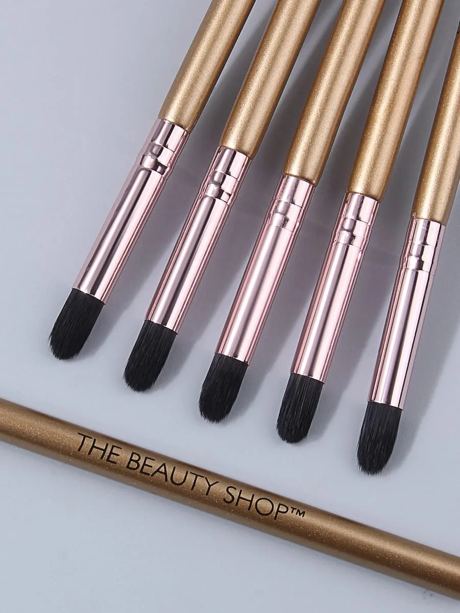 6pcs Detail Eyeshadow Brushes Set Soft Synthetic Precision Eye Makeup Brush for Eyeshadow Packing Cosmetic Tool