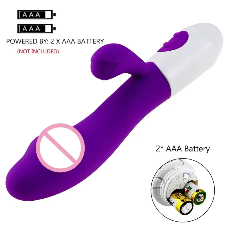 Powerful Rabbit Vibrator Beginner G Spot Nipple Clitoris Stimulation Dual Vibration Vaginal Massager Adult For Women Sex Toys
