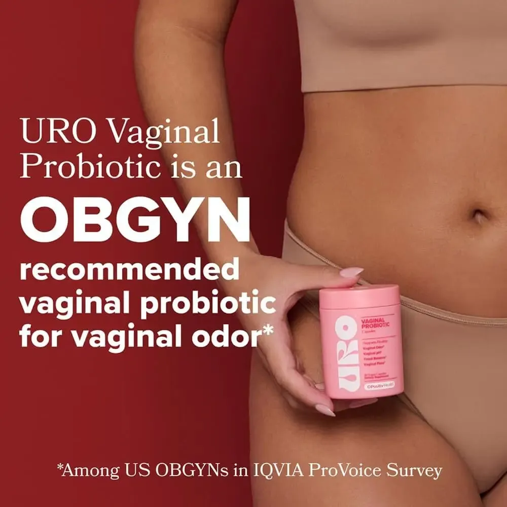 Vaginal Probiotics for Women pH Balance with Prebiotics & Lactobacillus – Promote Healthy Vaginal Odor & Flora 60 Capsules