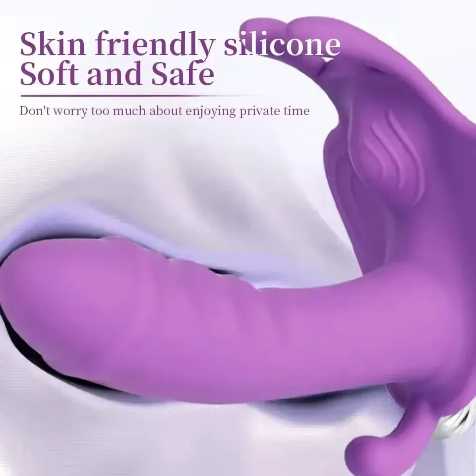 Wearable Egg Vibrator for Women G-Spot Vagina Massager Panties Anal Butt Plug Vibrating Stimulator Sex Toy for Couples 18+