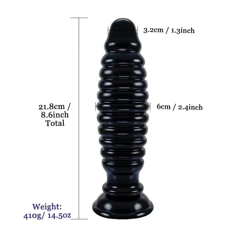 Big Thread Anal Plug Dildos For Men Butt Plug Adult Sex Toys for Women Men Prostate Massage Vaginal Spiral Anal Stimulation