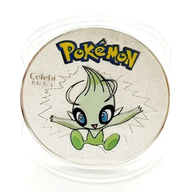 Pokemon Đồng Tiền Vàng Pikachu Anime Đồng Tiền Kỷ Niệm Charizard Vàng Kim Loại Tròn Đồng Xu Đồ Chơi