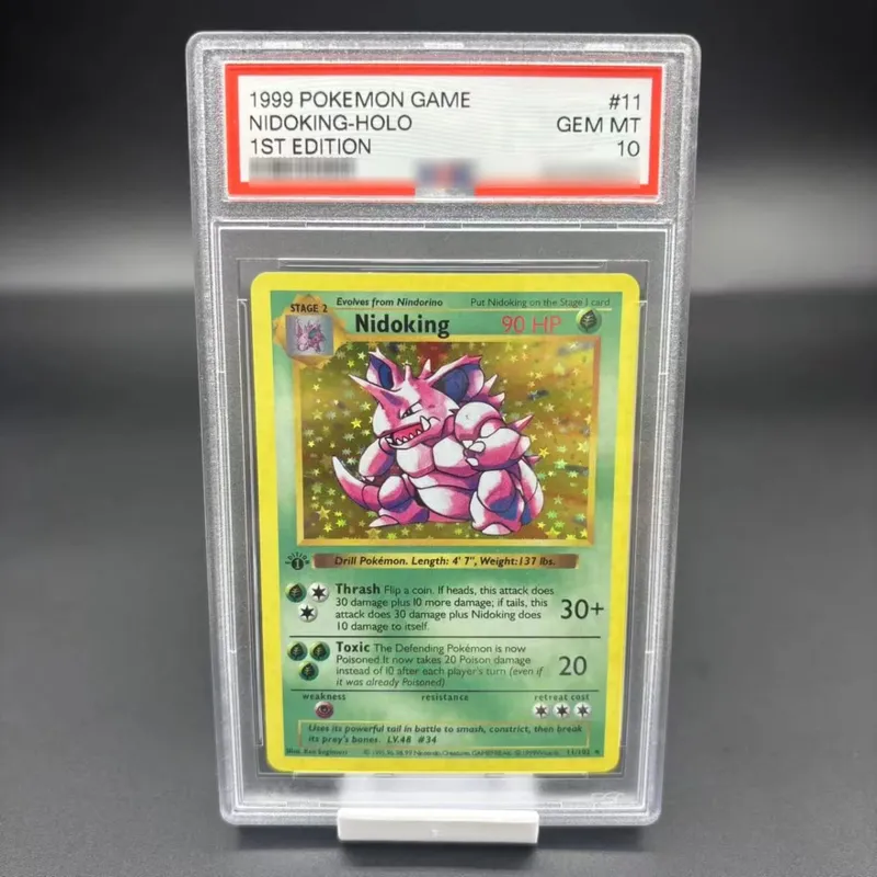 Diy Lugia Charizard Giratina 10Points Rating Card Magikarp Mew Latios Copy Version Game Anime Collection Cards Gift Toy