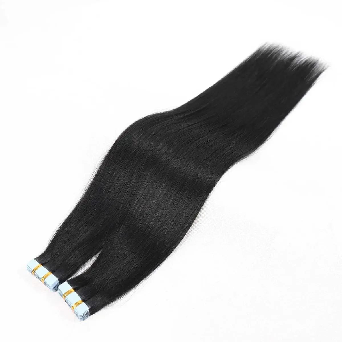 Blonde Highlight Tape In Human Hair Extensions For Women 20Inch Ash Brown Invisible Straight Hair Tape In Extensions 20Pcs/Pack