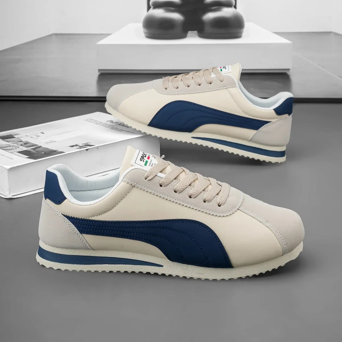 Men's casual business sneakers outdoor all-season versatile sneakers for men