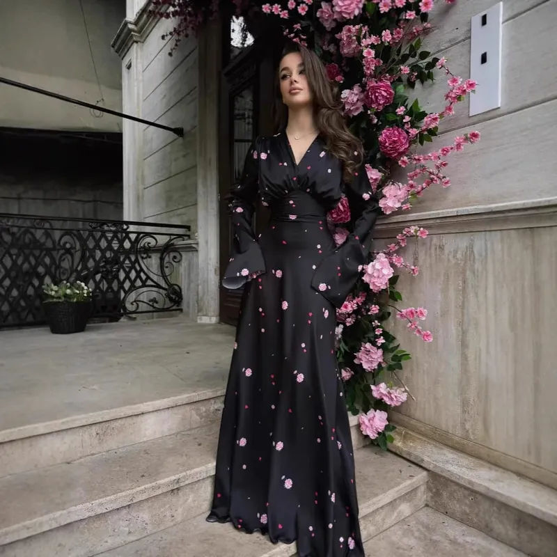 Elegant Women's Printed Waistband Stain Short Dress Waist Cinched Square Collar Sleeveless Dresses 2026 Spring Summer Party Robe