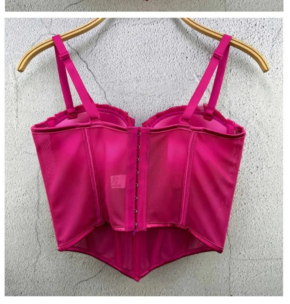 Women Clothing Sexy Tops Camis Tees Fashion Clothes Corset Streetwear Party Club Underwear Bustiers Slimming Lingerie